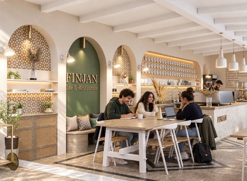 Finjan Café — Tripoli, Libya