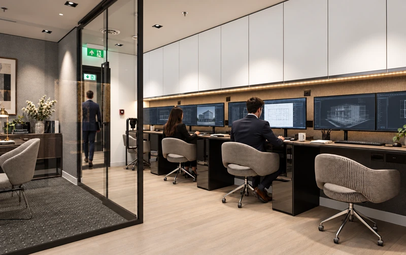 Working floor at UCS Accountants, London — a DIUM workplace project